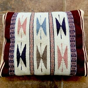 Southwestern Woven blanket Pillow